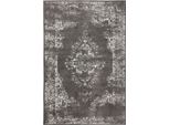 Tappeto Sia Grey 60X120 Cm Soggiorno Rettangolare Benuta