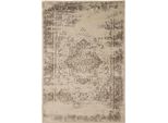 Tappeto Suki Crema/Marrone 120X170 Cm Soggiorno Rettangolare Benuta