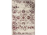 Tappeto Suki Crema/Rosso 300X400 Cm Soggiorno Rettangolare Benuta