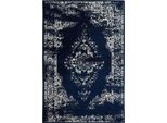 Tappeto Sia Blue 80X150 Cm Soggiorno Rettangolare Benuta
