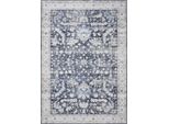 Tappeto Lavabile George Blue 120X170 Cm Soggiorno Rettangolare Benuta