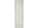Runner Sia Crema/Turchese 80X240 Cm Runner Soggiorno Benuta