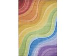 Tappeto Lavabile George Multicolore/Purple 240X340 Cm Soggiorno Rettangolare Benuta
