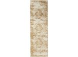 Tappeto Suki Crema/Giallo 80X240 Cm Runner Soggiorno Benuta
