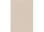 Tappeto Leo Crema 120X170 Cm Soggiorno Modello Rettangolare Pile Corto Benuta Fluffy Morbido