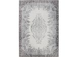 Tappeto Lavabile George Nero/Grigio 120X170 Cm Soggiorno Rettangolare Benuta
