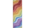 Runner George Multicolore/Viola 80X240 Cm Runner Da Soggiorno Benuta