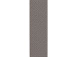 Runner Leo Grigio Chiaro 80X250 Cm Modello Runner Per Il Soggiorno A Pelo Corto Benuta Fluffy Soft