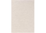Tappeto In Cotone Ron Crema 200X290 Cm Soggiorno Rettangolare Benuta
