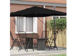 Best MöBel Ampelschirm Roma Nero E Nero 352 X 251 X 260 Cm - Ombrelloni Cloris New3249569 1Pacco
