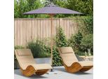 Pratico Ombrellone Da Giardino Grigio Scuro 217 X 217 X 230 Cm Bambù - Ombrelloni ,Arredo Design 4714299 1Pacco