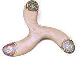 Boomerang Air Yellow - Boomerang Leggero A 3 Ali Per Bambini (22 Cm)
