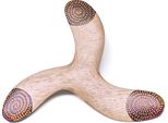 Boomerang Adventure Red - Design A Trifoglio Per Principianti (22 Cm)