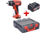 Avvitatore A Percussione Rothenberger Ro ID400 A Batteria 18 V 400 Nm Brushless + 1X Batteria 4,0 Ah + Rocase - Senza Caricabatteria