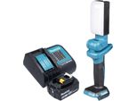 Lampada Da Lavoro A Batteria Makita Dml 816 ST1X 18 V 500 Lm Led + 1X Batteria 5,0 Ah + Caricabatteria