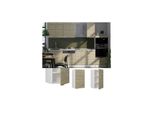 Vicco HäNgeschrank Fame-Line Weiß Eiche GefräSt 40 Cm