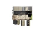 Vicco HäNgeschrank Fame-Line Anthrazit Eiche GefräSt 40 Cm