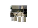 Vicco HäNgeschrank Fame-Line Weiß Eiche GefräSt 50 Cm