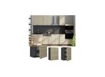 Vicco HäNgeschrank Fame-Line Anthrazit Eiche GefräSt 50 Cm