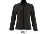 Sols 46800 | Giacca Softshell Da Donna Roxy - Colore: Nero - Taglia: S