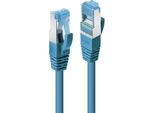 Lindy 47145 Cat6A S/Ftp Pimf Lsoh, Blau, 0.30M Patchkabel