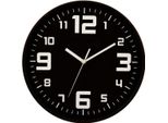 Orologio Da Parete Rotondo In Plastica, Nero - Ø 30 Cm
