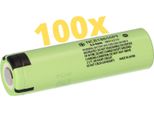 100X Panasonic Zelle NCR18650PF Flat-Top Li-Ion 18650 2900Mah 3,6V