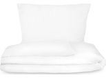 Biancheria Da Letto Estesa In Raso Luxury Collection 140X220, 70X90Cm Bianco