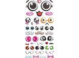 Puffy 3D Dummy Stickers Per Bambini Scrapbooking Dpcraft Facce Divertenti