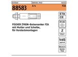 Fischer Zykon Bullone Di Ancoraggio Fza 22X100 M16/60 A4 10 Pz
