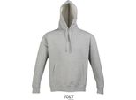 Sols 13251 | Felpa Con Cappuccio Slam / Damen Kapuzenpulli - Colore: Grigio Melange - Taglia: Xxl