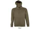 Sols 13251 | Felpa Con Cappuccio Slam / Donna - Colore: Army - Taglia: M