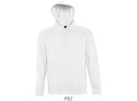 Sols 13251 | Felpa Con Cappuccio Slam / Donna - Colore: Bianco - Taglia: L