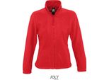 Sols 54500 | Giacca In Pile Da Donna North Con Pile Anti-Pilling - Colore: Rosso - Taglia: Xl