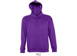 Sols 13251 | Felpa Con Cappuccio Slam / Damen Kapuzenpulli - Colore: Viola Scuro - Taglia: M