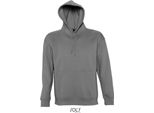 Sols 13251 | Felpa Con Cappuccio Slam / Damen Kapuzenpulli - Colore: Grigio Scuro (Tinta Unita) - Taglia: Xxl