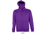 Sols 13251 | Felpa Con Cappuccio Slam / Damen Kapuzenpulli - Colore: Viola Scuro - Taglia: Xxl