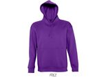 Sols 13251 | Felpa Con Cappuccio Slam / Damen Kapuzenpulli - Colore: Viola Scuro - Taglia: S