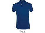 Sols 00574 | Polo Da Uomo Portland - Colore: Ultramarino/Grigio (Tinta Unita) - Taglia: M