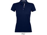 Sols 00575 | Polo Da Donna Portland - Colore: French Navy/Grey (Tinta Unita) - Taglia: Xxl