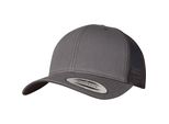 Flexfit 6606 | Cappello / Berretto / Cappello Trucker Retrò - Colore: Grigio Scuro - Taglia: Unica