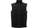 Scaldacorpo/Gilet Regatta 210 Microfleece Uomo RW3193 (S) (Nero)