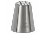 Beccuccio Per Spaghetti Birkmann #80, Beccuccio Per Tubature, Beccuccio Per Guarnire, Accessorio Da Forno, Acciaio Inox, Ø 2 Cm, 411746