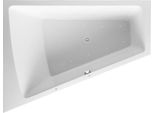Duravit Paiova Bain à Remous, à Encastrer, Simple Dos à Gauche, BâTi-Support, Vidage Et Trop-Plein ChroméS, Air-System, 1800X1400Mm, 760216000AS0000, 760216000AS0000