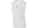 Gore® Wear M Windstopper Base Layer S/L Shirt Grigio Chiaro / Bianco Xs