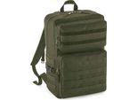 Bagbase BG848 | Zaino Tattico Molle, 30 X 45 X 22 Cm - Farbe: Verde Militare - Dimensioni: 30 X 45 X 22 Cm