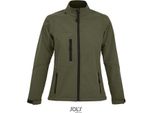 Sols 46800 | Giacca Softshell Da Donna Roxy - Colore: Army - Taglia: Xxl