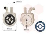 Van Wezel 27003289 Radiatore Olio Motore Per Mazda 5 (CR19) 3 (Bl) CX-7 (Er) 3 Notchback (Bl)