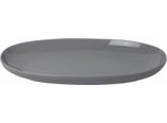 Blomus Piatto Da Portata Ro Sharkskin Small, Piatto Da Portata, Piatto, Porcellana, 18 Cm, 64146