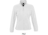 Sols 54500 | Giacca In Pile Da Donna North Con Pile Anti-Pilling - Colore: Bianco - Taglia: L